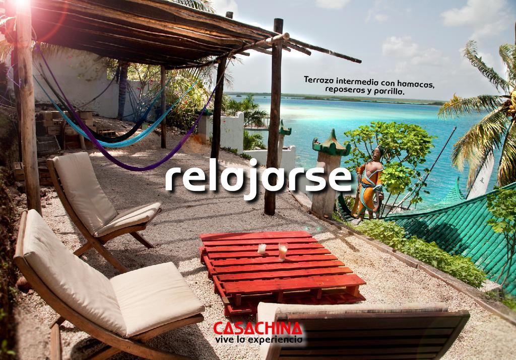 Casa China Bacalar Hotel Esterno foto