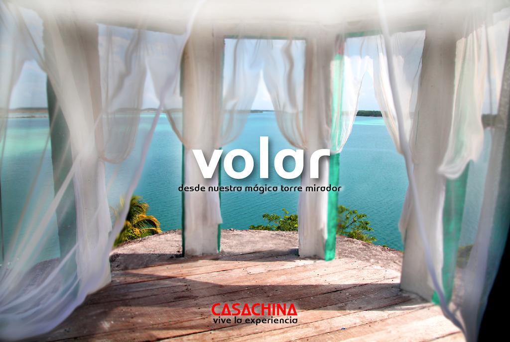 Casa China Bacalar Hotel Esterno foto