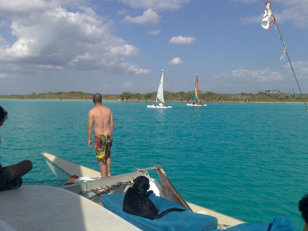 Casa China Bacalar Hotel Esterno foto