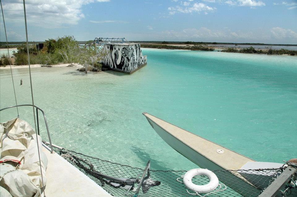 Casa China Bacalar Hotel Esterno foto